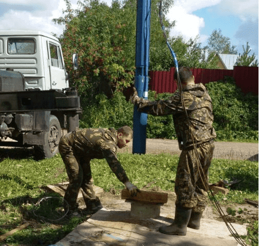 замена насоса эвц