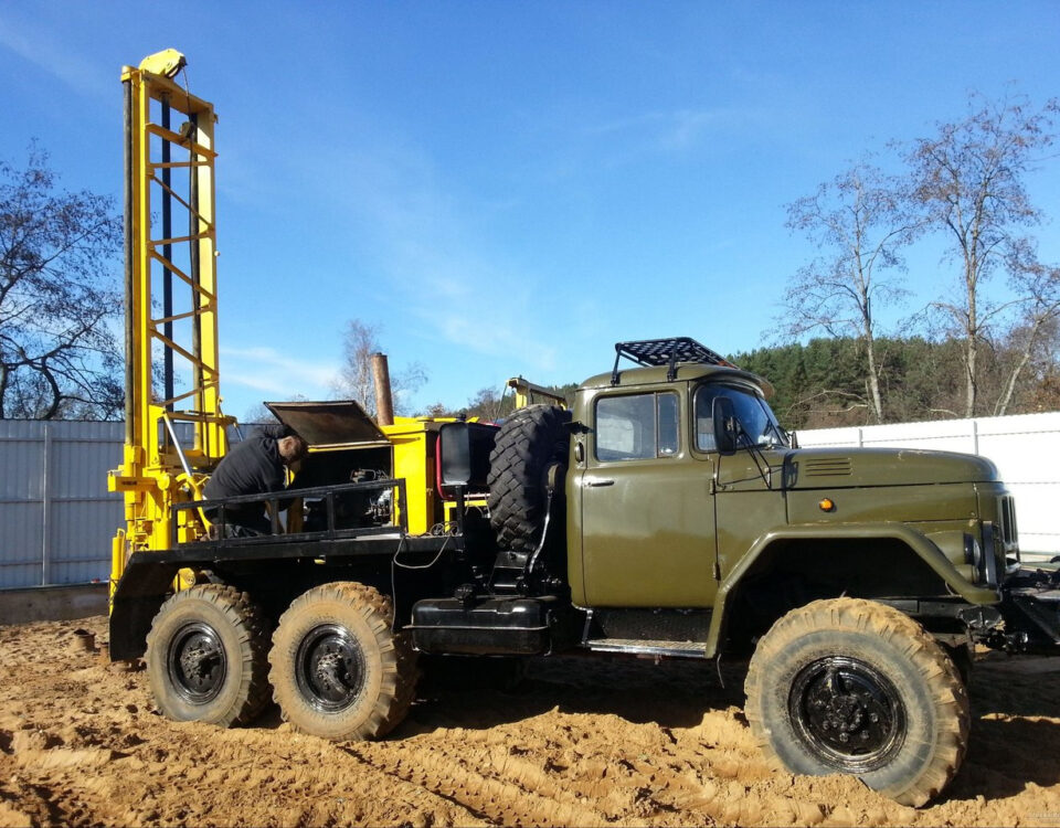 Шнековое бурение скважин