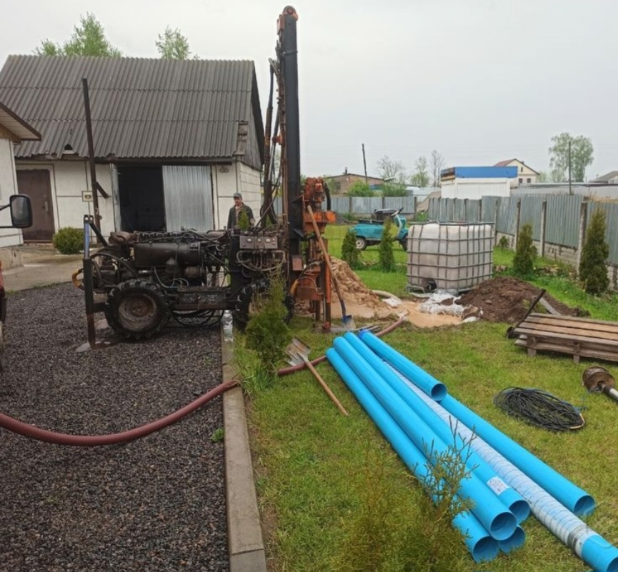 бурение скважины для дома