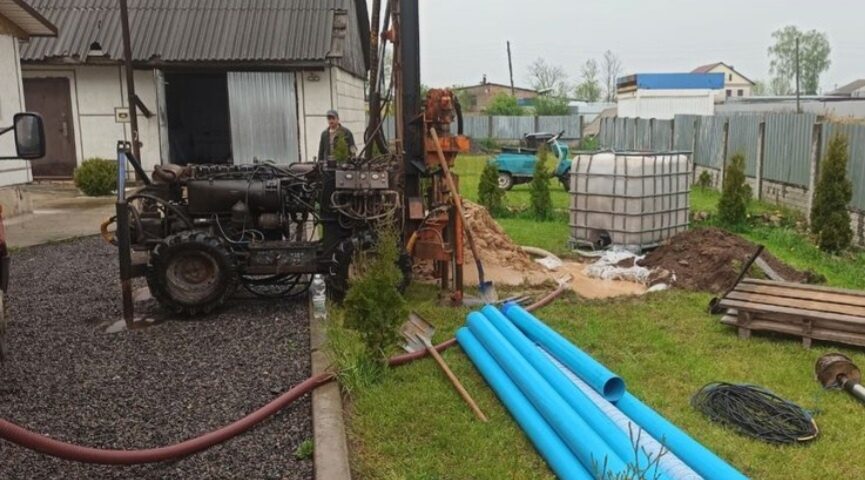бурение скважины для дома