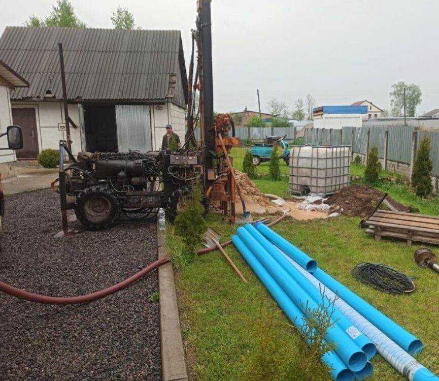 бурение скважины для дома