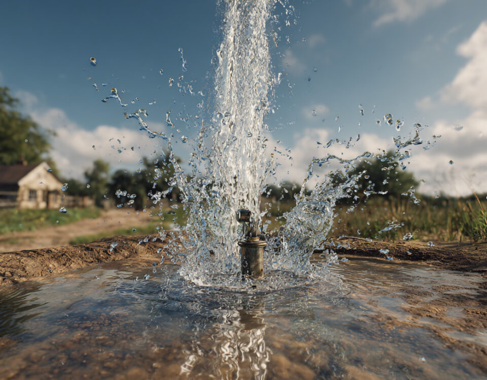 бурение артезианской скважины